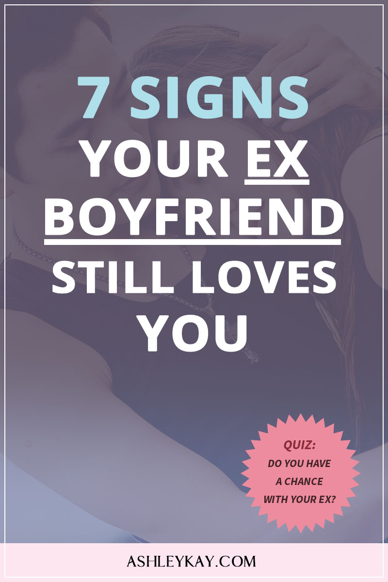 Signs your ex wants you back
